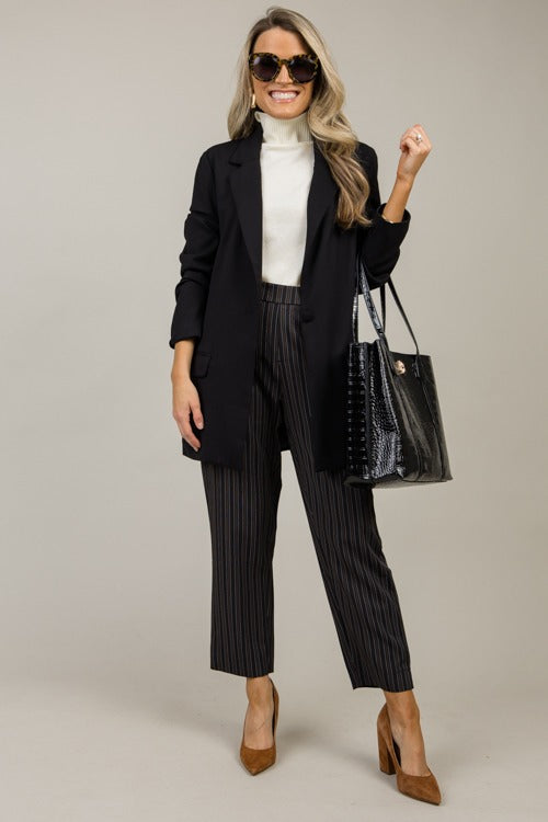 Boyfriend Blazer, Black