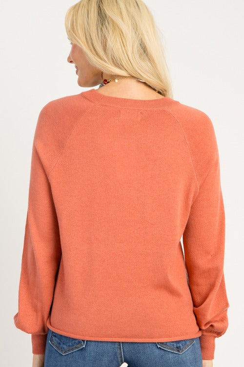 Caitlyn Sweater, Poppy