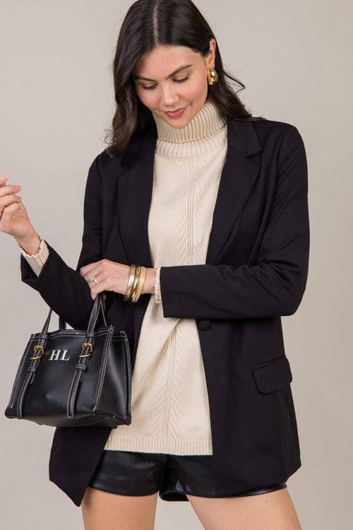 Boyfriend Blazer, Black
